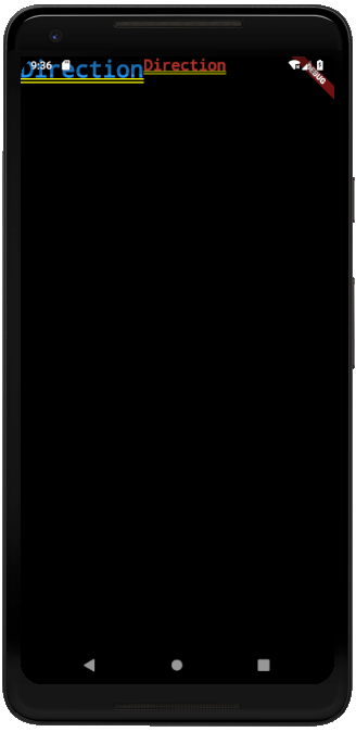 Rowの時のVerticalDirection.down