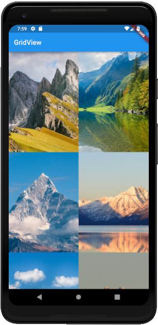GridView ChildAspectRatio