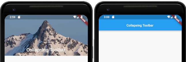 伸び縮みするヘッダー